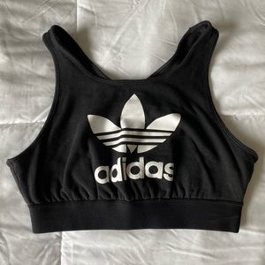 Size S Black & White Adidas Sports Bra